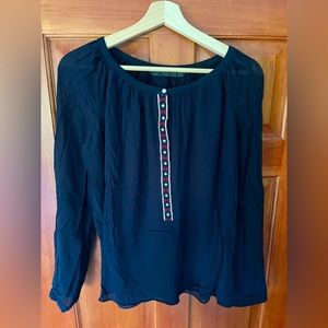 Zara bohemian style top
